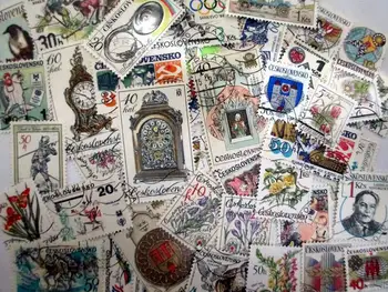 50tk/Palju Tšehhoslovakkia Tempel Teemat Kõikide Erinevate ÜHTEGI Korda Postmargid koos Postitus Mark Kogumiseks