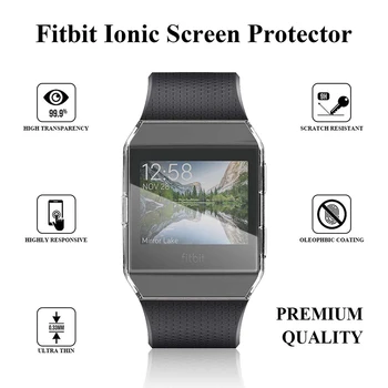 Kooskõlas Fitbit Ionic Ekraani Kaitsekile Juhul, TPÜ Kõik-Ümber karpi Ultra-Õhuke Kate Fitbit Ionic Smart Vaadata