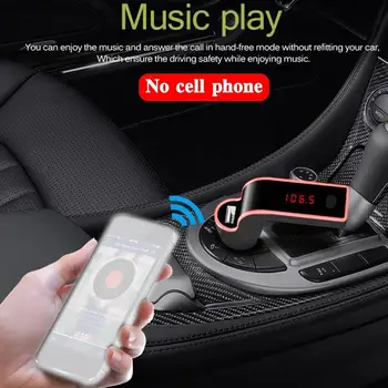Top Müügi FM Transmitter Universaalne Auto Bluetooth Saatjad Muusika MP3 Raadio 5V/2.5 Mängija USB Laadija Auto Tarvikud