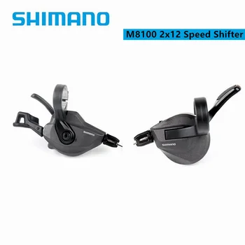 Shimano XT M8100 2x12 Kiirus, Parem Ja Vasak Käigukangi Jaoks MTB Mountain Bike Jalgratta RAPIDFIRE PLUS Ja 2-WAY PRESSITEADE