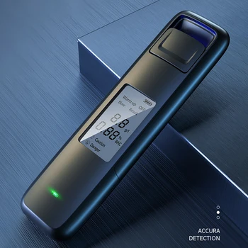Portatiivne Mitte-Kontakt Alkohol Tester Digitaalne Ekraan , USB Laetav BAC Tester Politsei Klassi Kõrge Täpsus