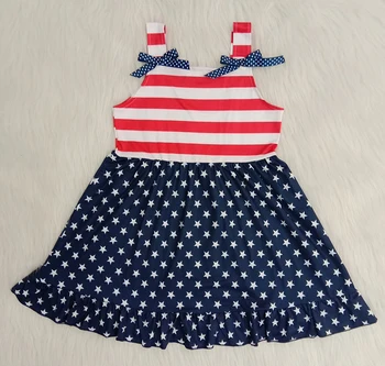 2020. aasta juulist 4. Lapsed Boutique Väikelapse Baby Girl 's Kleidid Suvel Prindi kleidid Väikesed Tüdrukud Riided Lastele Vabaaja Kleit