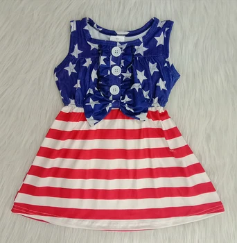 2020. aasta juulist 4. Lapsed Boutique Väikelapse Baby Girl 's Kleidid Suvel Prindi kleidid Väikesed Tüdrukud Riided Lastele Vabaaja Kleit