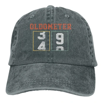 40 Aastat Oldometer Sünnipäeva Baseball Cap Mehed 40 Aastat Vana, kes on Sündinud 1981. aastal Mütsid värvi Naiste Suvel Snapback Mütsid