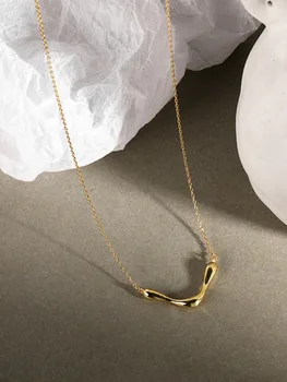 S'STEEL Geomeetriline Ripatsid, Kaelakeed Sterling Hõbe 925 Naiste Minimalistlik Disainer Trendikas 2021 Uus Kaelakee Fine Jewellery