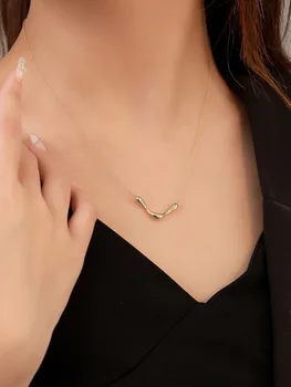S'STEEL Geomeetriline Ripatsid, Kaelakeed Sterling Hõbe 925 Naiste Minimalistlik Disainer Trendikas 2021 Uus Kaelakee Fine Jewellery