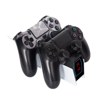Töötleja Laadija Dock Dual USB PS4 Laadimine Seisma Jaama Häll Sony Playstation PS4 Gamepad Laadija Töötleja