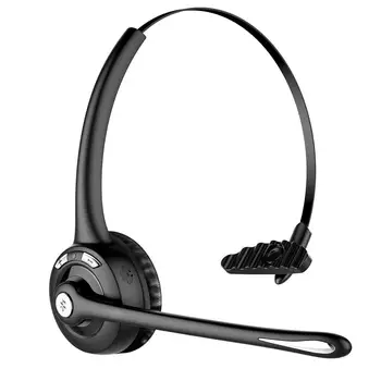 Mono-Kõrvaklapid Juhtmeta Bluetooth-Peakomplekti Müra Tühistamine Koos Mic Kõnekeskuse Büroo Telefon Aednik Juhtide Kõrvaklapid
