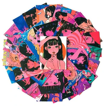 30Pcs/palju korea Ins Tüdruk Kleebised Scrapbooking Dekoratiivne Kleebis DIY Päevik Album Kinni Silt Kawaii Kirjatarvete