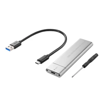 USB-3.1-M. 2 NVME PCIe SSD Ruum 10Gbps PCI-Protokolli Tüüp-C Adapter Juhul SSD Kast, Windows 98/Se/Me/2000/XP