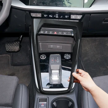 Center Console käiguvahetuse Raami Kaunistamiseks Kate Sisekujundus Audi A3 2021 LHD Carbon Fiber Stiilis Car Styling, sisustuselemendid