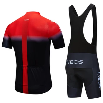 Equipo de ciclismo INEOS meeste jalgrattasõidu kanda, kiiresti kuivav hingav meeste jalgrattasõidu kanda camisa ciclismo masculina