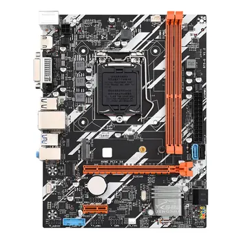 JINGSHA B75 G emaplaadi komplekt Intel Core I5 3570 2x8GB=16GB 1600MHz DDR3 Lauaarvuti Mälu, USB3.0 SATA3 NVME M. 2 pesa