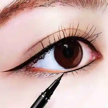 Valge/Must Vedelik Silmapliiats Pen Eye Liner Eriline Pliiats Vastupidav Silma Naiste Kauakestev Meik Kosmeetika Veekindel Suur O7E6