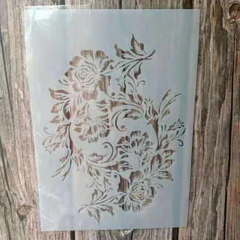 A4 Suurus DIY Käsitöö Mandala Stencil Maali kohta, Puit,Kangas,Seinad Kunsti Scrapbooking Stantsimine Album Reljeef Paber-Kaardid