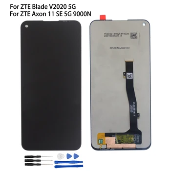 Algne Jaoks ZTE Blade V2020 5G LCD Ekraan, Touch Panel Ekraani Digitizer Anduri paigaldus ZTE Aksoni 11 SE 5G 9000N LCD Ekraan