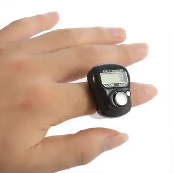 Kaasaskantav Mini 5-Kohaline LCD Elektrooniline Ekraani Digitaalne käeshoitav Sõrme Sõrmus Ühtivad Counter vabaõhuspordi