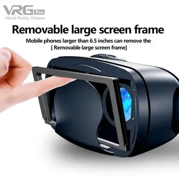 VRG Pro 3D VR Prillid Virtuaalne Reaalsus Täieliku Ekraani Visuaalne lainurk-VR Prillid Eest 5 Kuni 7 Tollise Nutitelefoni Seadmed Dropship