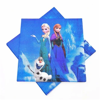 Anna ja Elsa Disney Külmutatud Printsess Sünnipäeva Teenetemärkide Lapsed Ühekordsed Nõud Õhupalli Sünnipäeva Teenetemärkide