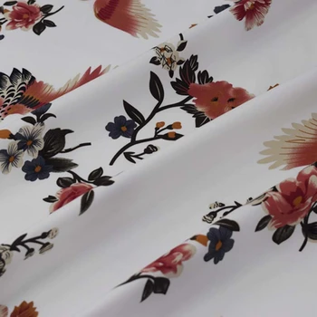 Valge alumine kraana venitada puuvilla kangast satiin kleit ткань ткани tissu фатин telas bazin riche tissus tecido DIY vestido