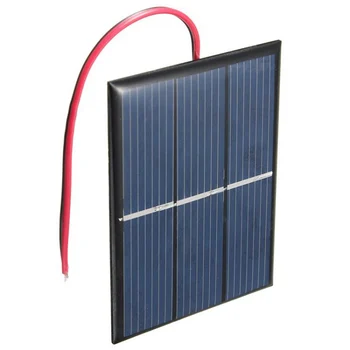 Mikro Mini päikesepatareid Kompaktne 80 x 60mm Päikesepaneelid Võim Kodus DIY Projekte Mänguasjad & Akulaadijad PLDI889