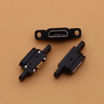 5tk Micro 5pin USB Laadimine Jack Socket Dock Port 5P IP67, Veekindel Emane Pesa Kruvi Auk