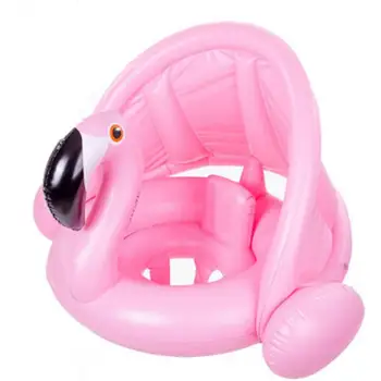 Summer Baby Kids Täispuhutav Rõngas Ujumiseks Istme Float Täispuhutav Rose Gold Flamingo Basseini Ujuma White Swan Bassein Mänguasjad