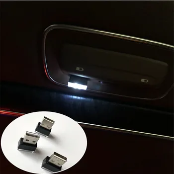 Auto USB LED Atmosfääri Dekoratiivsed Tuled Jaguar XE XF XJ XJS XK TULEVIKU-TÜÜP E-TYPE F-TYPE F-TEMPO I-TEMPO