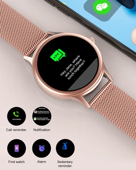2021 Uus Naiste Smart Watch Naine, Mood Vaata Südame Löögisagedus Puhkeolekus Seire Android, IOS Veekindel Daamid Smartwatch naiste