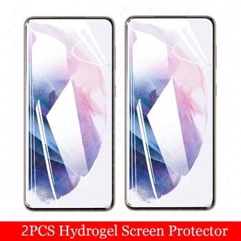 Kaitsev Hüdrogeeli Samsung Galaxy S21 pluss 5G Screen Protector Film Karastatud Klaas Samsung S21plus s21+ Objektiiv