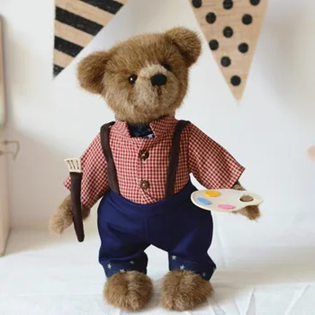 Uus Kunstnik Teddy Bear Palus Mänguasjad Ühine Karu topis -, plüüš-mänguasi, täidisega loomade sõber, Jõulud, sünnipäev kingitused