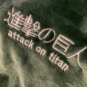 Rünnak Titan Tekk Varjatud Shingeki No Kyojin Uuring Corps Varjatud Cape Lapp Cosplay Topp Lapp Kostüümid Kodus Teki