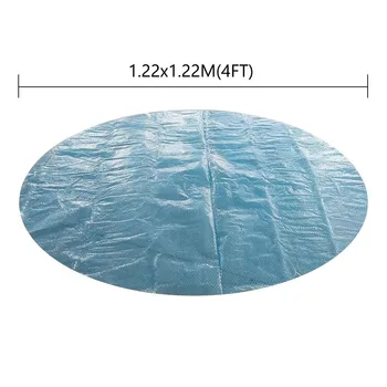 Ring Basseini Katmiseks Protector 4ft Suu Maapinnast Sinine Bassein Isolatsiooni Kile Pisinas Grandes De Plastico