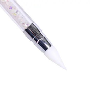 Küünte Punkti Puurida Vahend, Topelt-Peaga Punkti Puurida Pliiats Silikoon Küünte Pen Mitmeotstarbeline Pen Küünte Dotting Tool