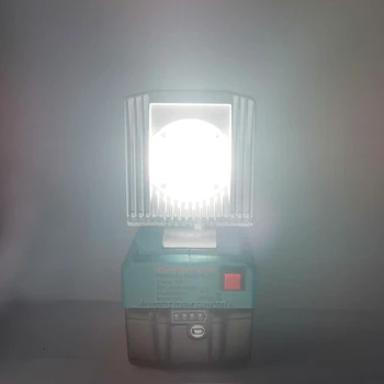 18V Li-ioon LED-töövalgustus Valgustatud väljas kaasaskantav kerge 10W Jaoks Makita Bosch Milwaukee Jaoks Dewalt Jaoks Black&Decker