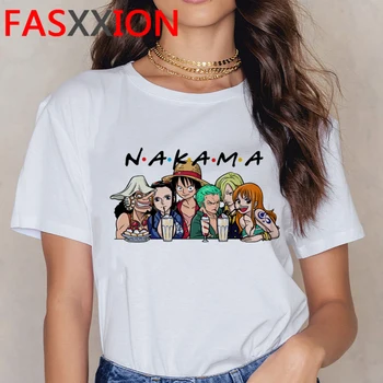 Üks Töö Nakama Luffy Null t-särk tshirt mehed harajuku kawaii grunge streetwear graafiline tees suvine top, t-särk kawaii