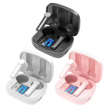 TWS 5.0 Bluetooth Kõrvaklappide Laadimise Kasti Traadita Kõrvaklappide 9D Stereo Sport Veekindel Earbuds Kõrvaklapid, In-ear Mikrofoniga