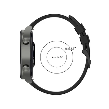 Silikoon Watch Band 22mm Rihma Huawei GT 2 Pro/GT2 46 mm Smartwatch Asendamine Käepaela Käevõru Watchband Tarvikud