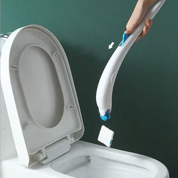 Jaapani ühekordne Wc Harja Hoidja Wall-mount Wc-Harja Komplekt Vannituba WC Puhastamine Tööriistad Nurka Puhastus Vannitoa Komplekt