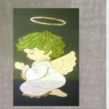 Angel lapse Metalli Lõikamine Sureb DIY Scrapbooking Album Paber-Kaardid Dekoratiivsed Käsitöö Reljeef Die Jaotustükid