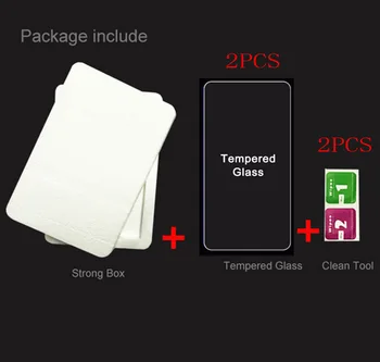 2TK 2.5 D 9H Premium Karastatud Klaas Meizu 15 / 15 LITE Screen Protector Karastatud kaitsva kile Meizu 15LITE 5.46