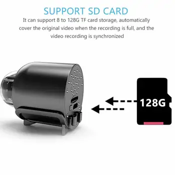 1080p Mini Kaamera, Wifi, Night Vision Veekindel Järelevalve Turvalisuse Kaamera liikumist Tuvastada Videokaamera, Action Kaamera Jaoks Smart Home
