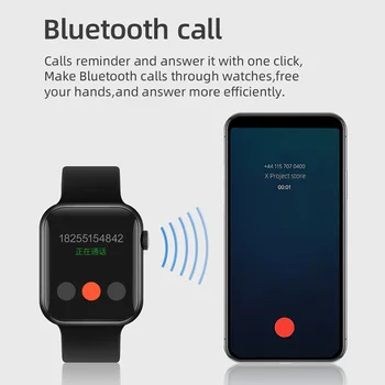 Uus X8 Smartwatch DIY Dial Bluetooth Helistamine Smart Vaadata meeste ja naiste kellad Fitness Bänd PK IWO 12 13 14 MAX T500 X6 X7 W26 pro plus
