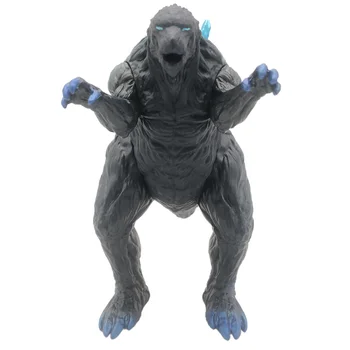 Godzilla VS King Kong Joonis Anime Tegevus Figuriin 6 Tolline 16 CM Dinosaurus Monster Kuju Pehmest Kummist Mudel Desktop Kogumise Mänguasi