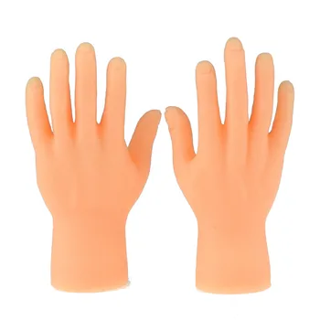 Uudne Mänguasjad Kaks Sõrme, Käe, Sõrme Nukud Uudsus Naljakas Naljakas Komplekt Kahe Sõrme Küljest Sõrme Nukud on Valmistatud Silikoonist Mängida