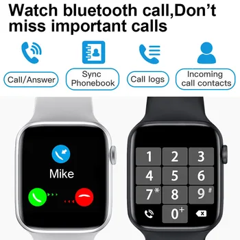 Smart Watch Naised Mehed Video Mängija Salvestus Häälega Mäng Kohandatud Dial Bluetooth Kõne Sport Fitness Tracker IWO AW7 Smartwatch Bänd