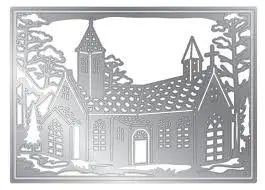 Metalli lõikamine die kiriku õnnistuste hallituse kaardi Külalisteraamatusse paber käsitöö nuga hallituse tera punch šabloonid