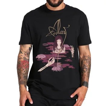 Alcest T-Särk Album Kodama Romantiline Tshirt Black Metal Bänd Printida Logo Tops Homme Pehme Vabaaja ELI Suurus Puuvill Tee särk