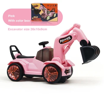 Laste Elektriline Ekskavaator Lapsed Engineering Autode Rideable Ekskavaator Beebi Cartoon Teadus-Haridus-Kingitus Uudsus Mänguasjad