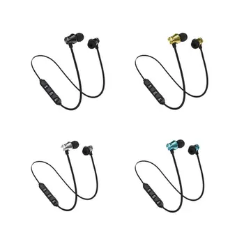 Magnet Bluetooth-ühilduva 4.2 Kõrvaklapid Sport Töötab Traadita Kaelus Peakomplekti, Kõrvaklapid koos Mikrofoniga Stereo Muusika Telefon